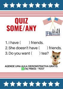 03. Some e any - quiz JFM English