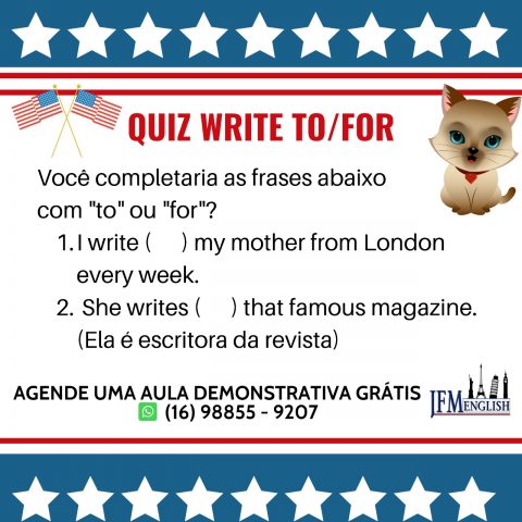 Quiz 06 - write to x for JFM English