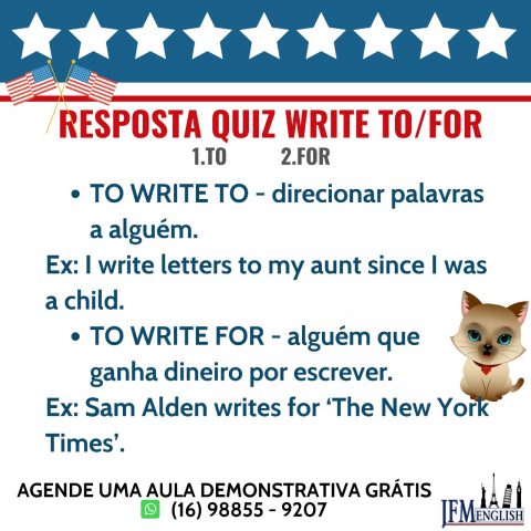 Resolução Quiz 06 - write to x for JFM English