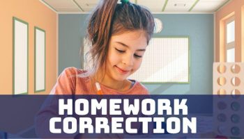 homework correction